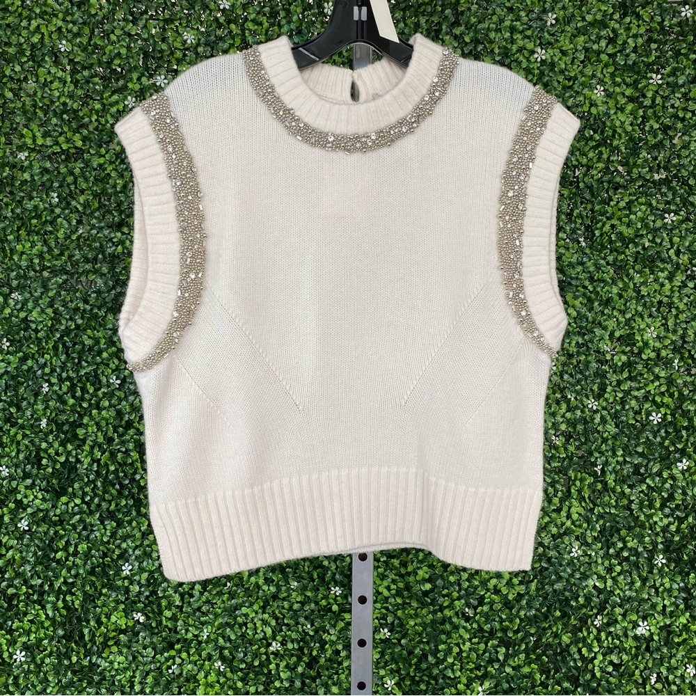 S6 SIMKHAI Joanae Embellished Sweater - Picture 3 of 8